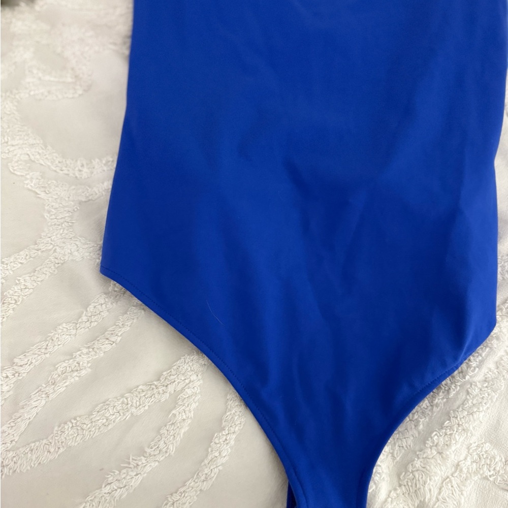 Free People Royal Blue Spaghetti Strap Bodysuit - Picture 10 of 14
